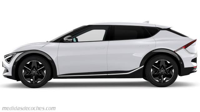 Detalle exterior del Kia EV6