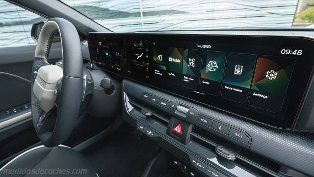 Detalle interior del Kia K4