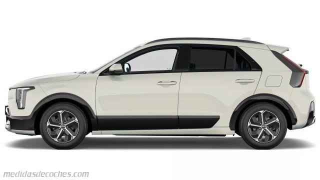 Detalle exterior del Kia Niro
