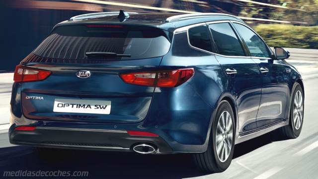 Exterior del Kia Optima Sportswagon