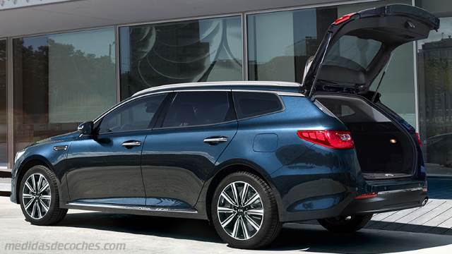 Detalle exterior del Kia Optima Sportswagon