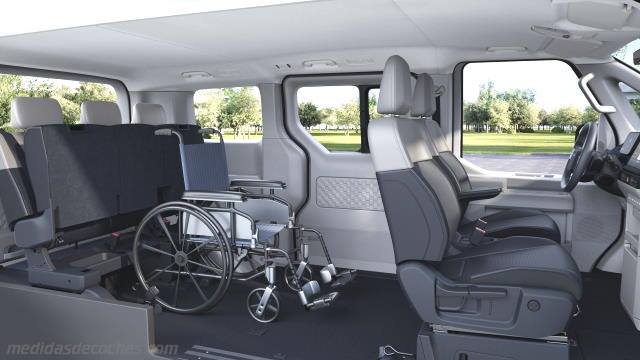 Detalle interior del Kia PV5