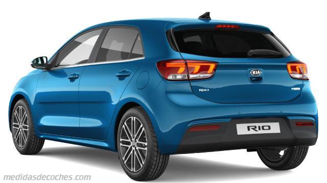 Exterior del Kia Rio