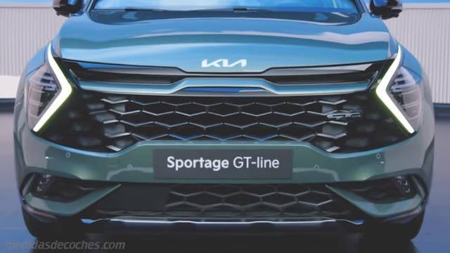 Detalle exterior del Kia Sportage