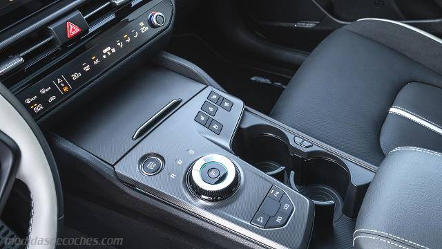 Detalle interior del Kia Sportage