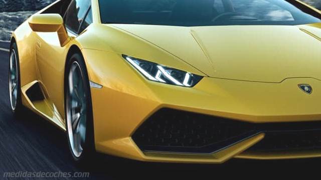 Exterior del Lamborghini Huracán Coupé