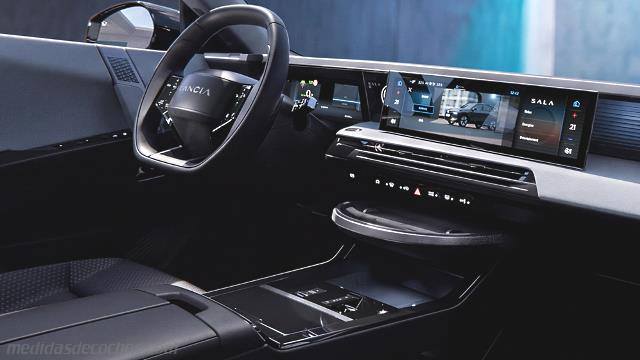 Detalle interior del Lancia Gamma