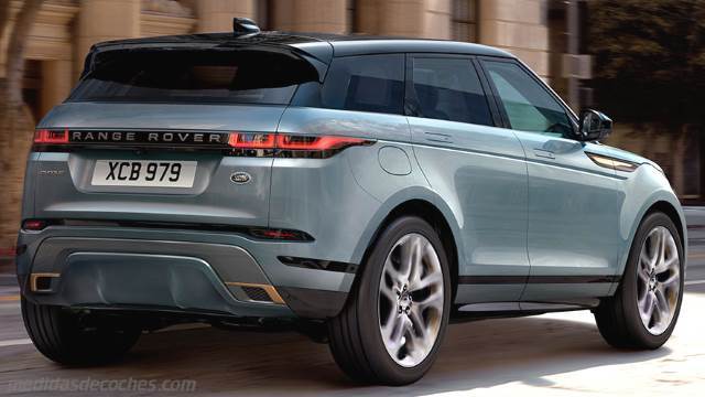 Exterior del Land-Rover Range Rover Evoque