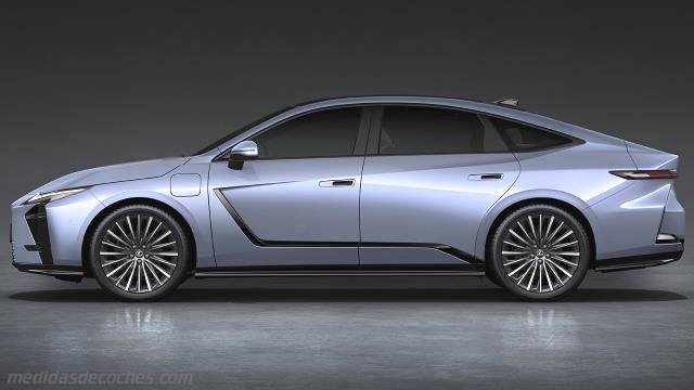 Detalle exterior del Lexus ES
