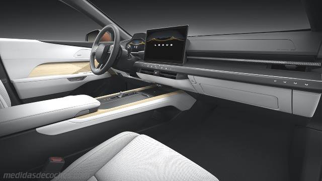 Detalle interior del Lexus ES