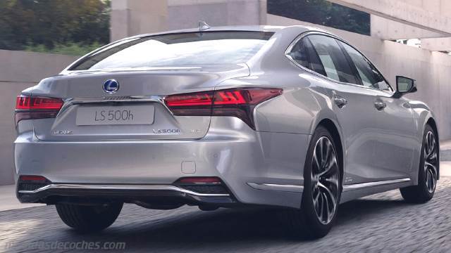 Exterior del Lexus LS