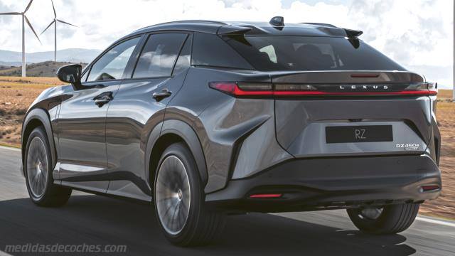 Exterior del Lexus RZ
