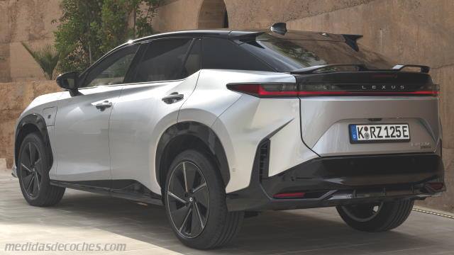 Exterior del Lexus RZ