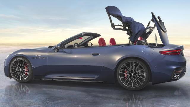 Detalle exterior del Maserati GranCabrio