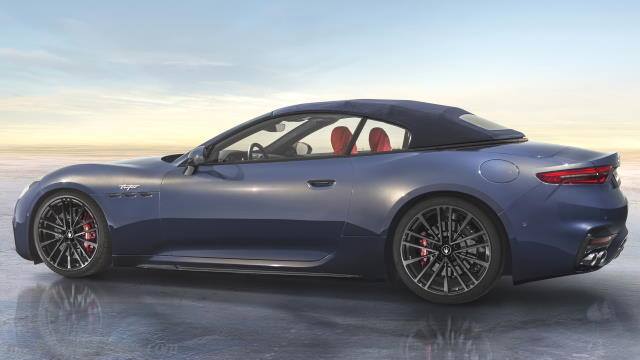 Detalle interior del Maserati GranCabrio