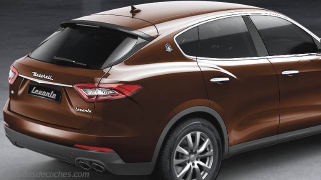 Detalle exterior del Maserati Levante