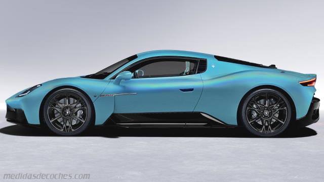 Detalle exterior del Maserati MCPURA