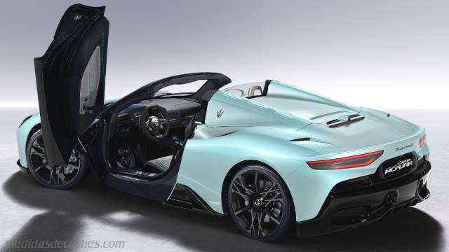 Exterior del Maserati MCPURA Cielo