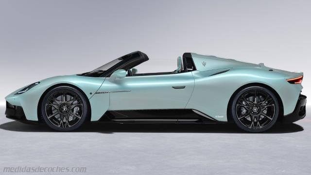Detalle exterior del Maserati MCPURA Cielo