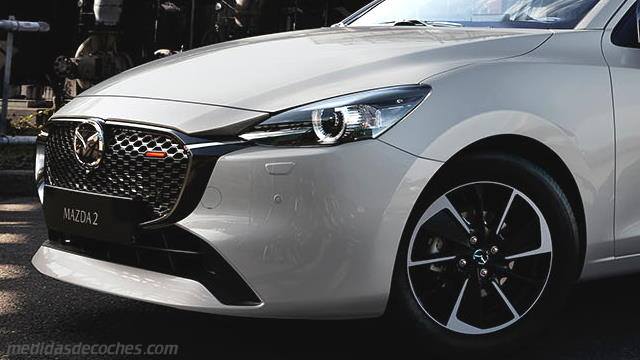 Exterior del Mazda 2