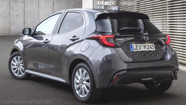 Exterior del Mazda 2 Hybrid