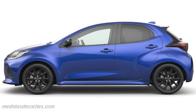 Exterior del Mazda 2 Hybrid