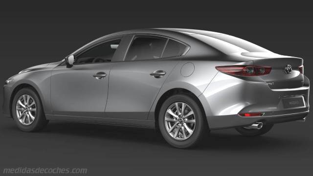 Exterior del Mazda 3 Sedan