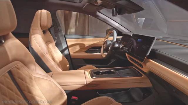 Detalle interior del Mazda 6e