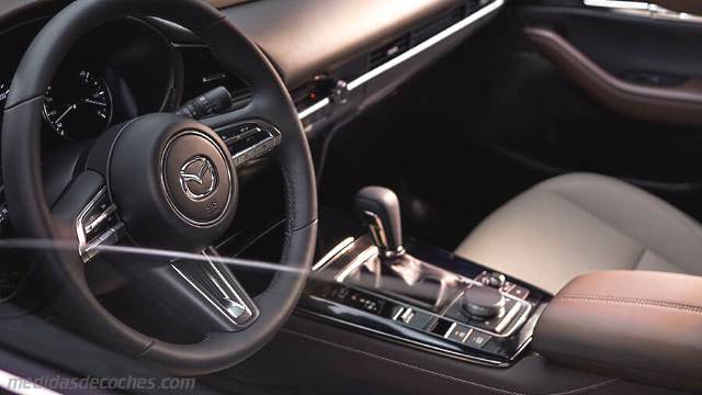 Detalle interior del Mazda CX-30