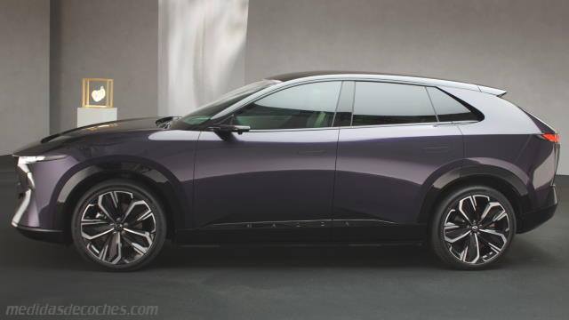Detalle exterior del Mazda CX-6e