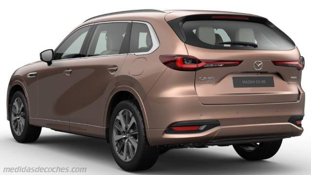 Exterior del Mazda CX-80