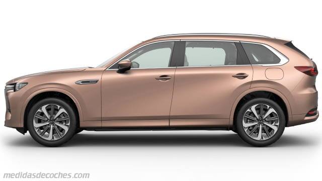 Detalle exterior del Mazda CX-80