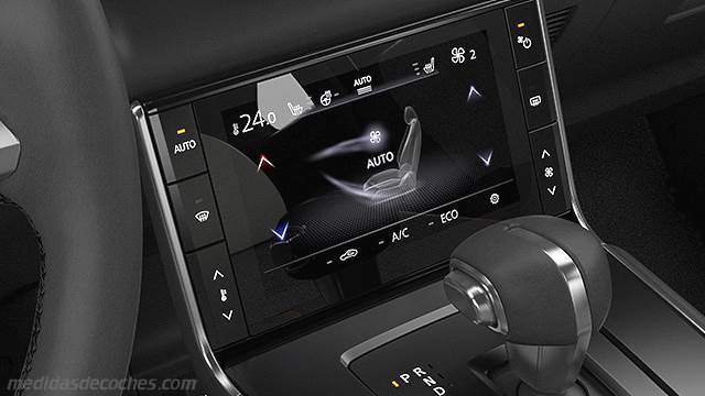 Detalle interior del Mazda MX-30