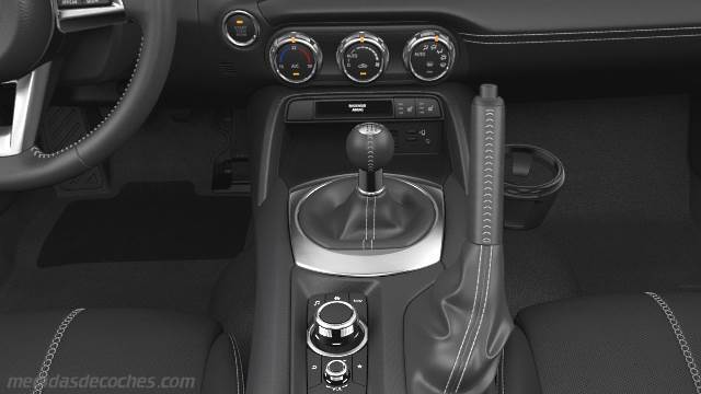 Detalle interior del Mazda MX-5