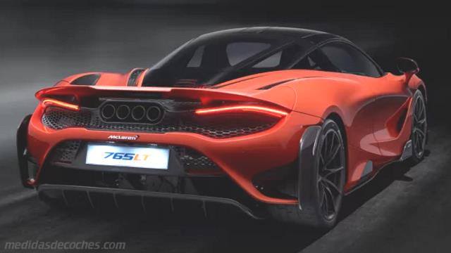 Exterior del McLaren 765LT