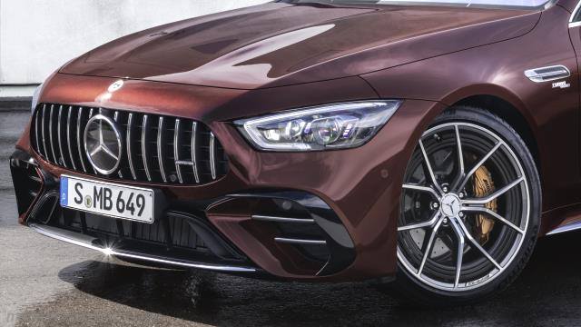 Detalle exterior del Mercedes-Benz AMG GT 4 puertas Coupé