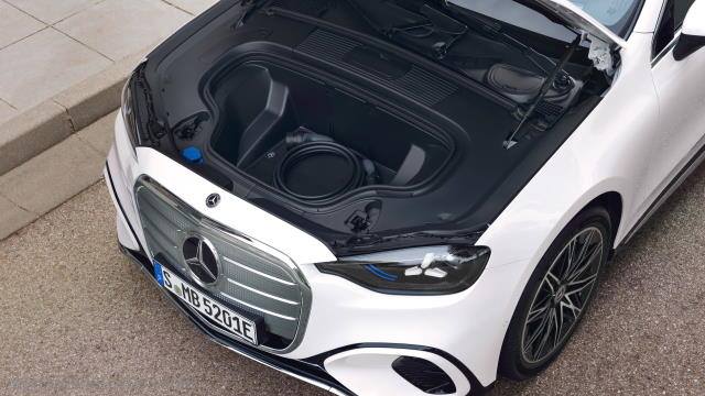 Detalle interior del Mercedes-Benz Clase C electric