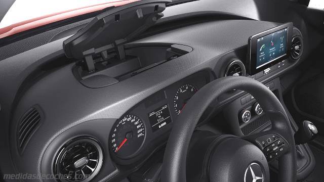 Detalle interior del Mercedes-Benz Citan Tourer