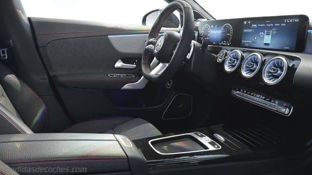 Detalle interior del Mercedes-Benz CLA Shooting Brake