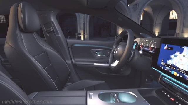 Detalle interior del Mercedes-Benz CLA Shooting Brake