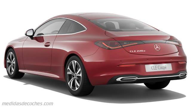 Exterior del Mercedes-Benz CLE Coupé