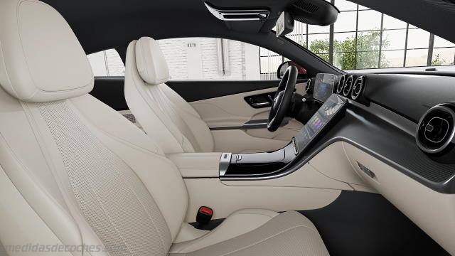 Detalle interior del Mercedes-Benz CLE Coupé