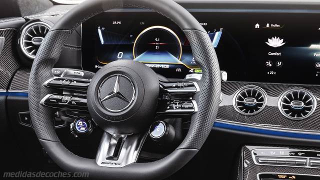 Detalle interior del Mercedes-Benz CLS Coupé