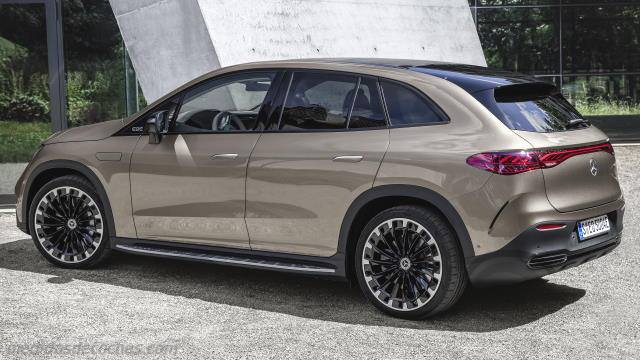 Exterior del Mercedes-Benz EQE SUV