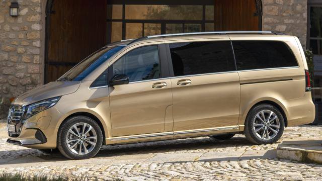 Detalle exterior del Mercedes-Benz EQV