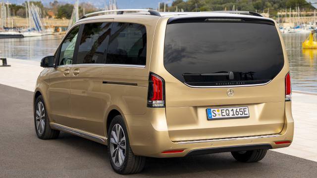 Exterior del Mercedes-Benz EQV Extralargo