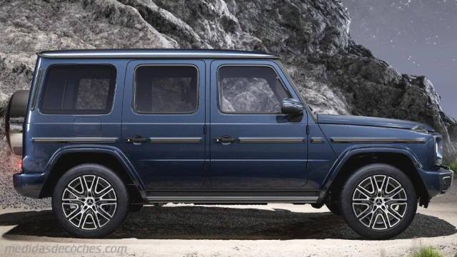 Detalle exterior del Mercedes-Benz Clase G