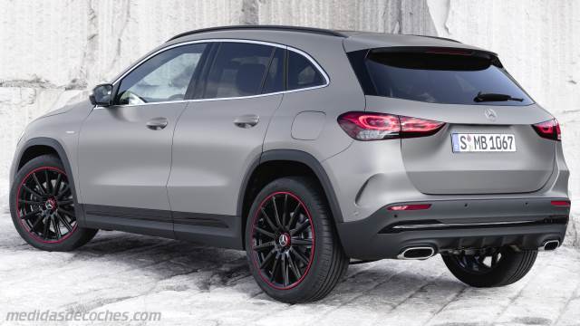 Exterior del Mercedes-Benz GLA