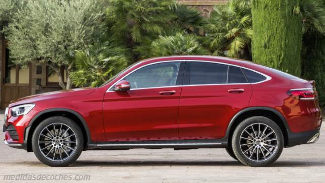 Exterior del Mercedes-Benz GLC Coupé