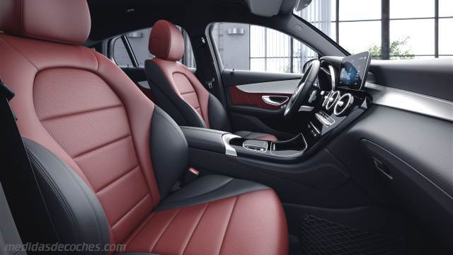 Detalle interior del Mercedes-Benz GLC Coupé